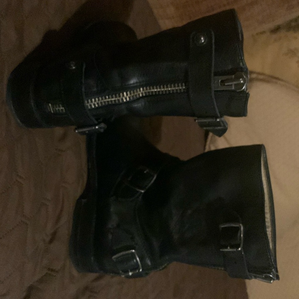 Black Frye boots